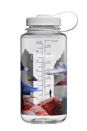32oz Wide Mouth Surrealist Bottles - Landscapes