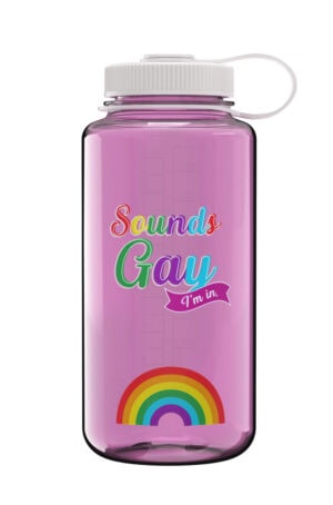 32oz Wide Mouth Pride Bottle