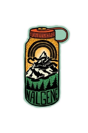 Mountain Peak Sticker