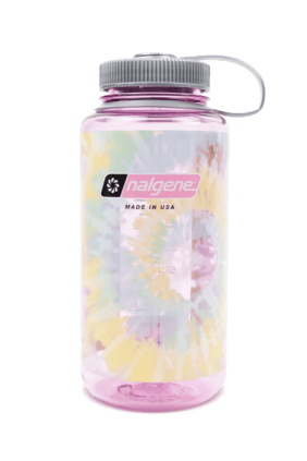 32oz Wide Mouth Pink Tie-Dye Bottle