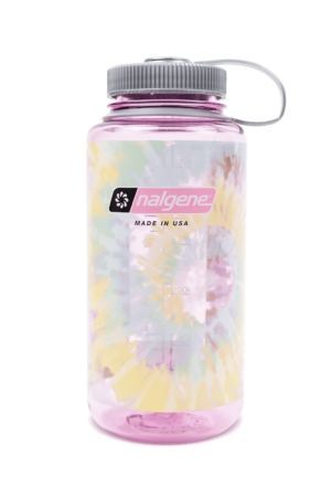 32oz Wide Mouth Pink Tie-Dye Bottle