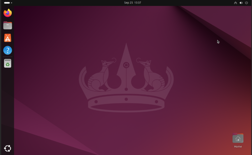 Ubuntu 24.04 Home Page 