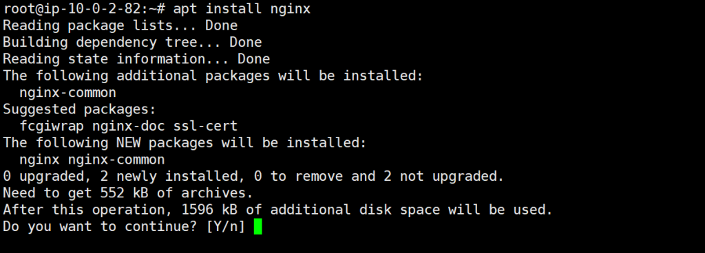 Install Nginx